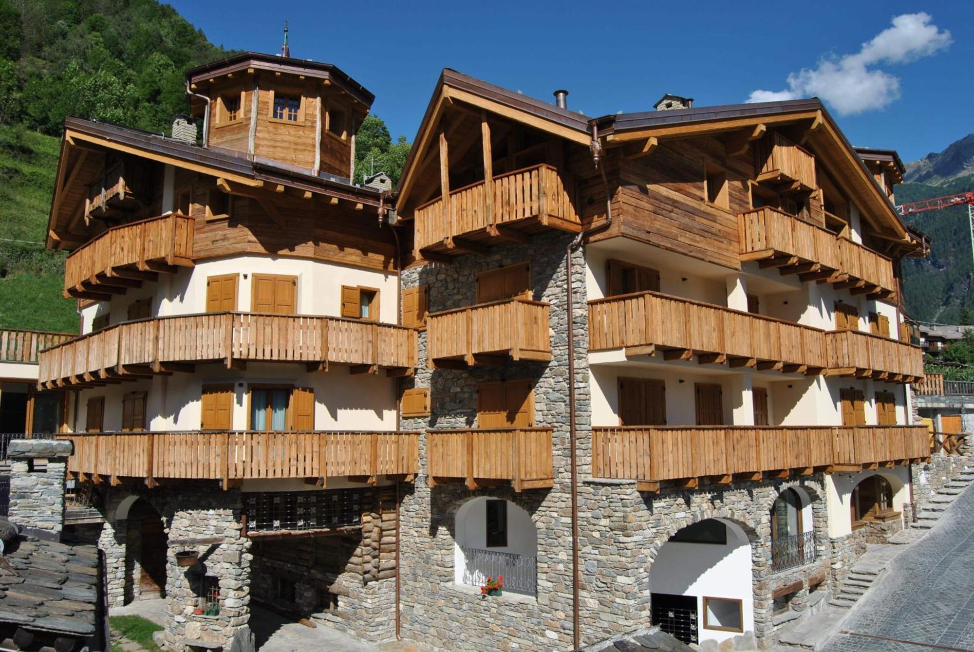 Casa Vacanza La Rocca Chiesa in Valmalenco Buitenkant foto